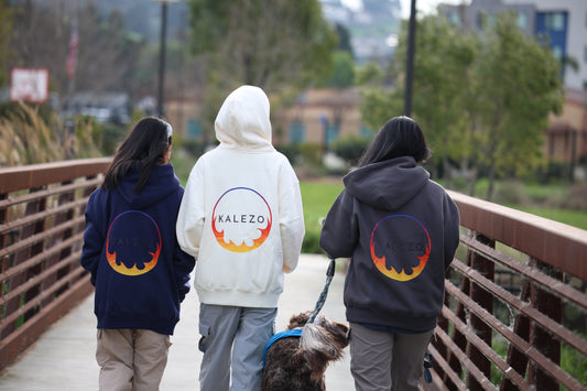 Navy Oversized Pullover Hoodie