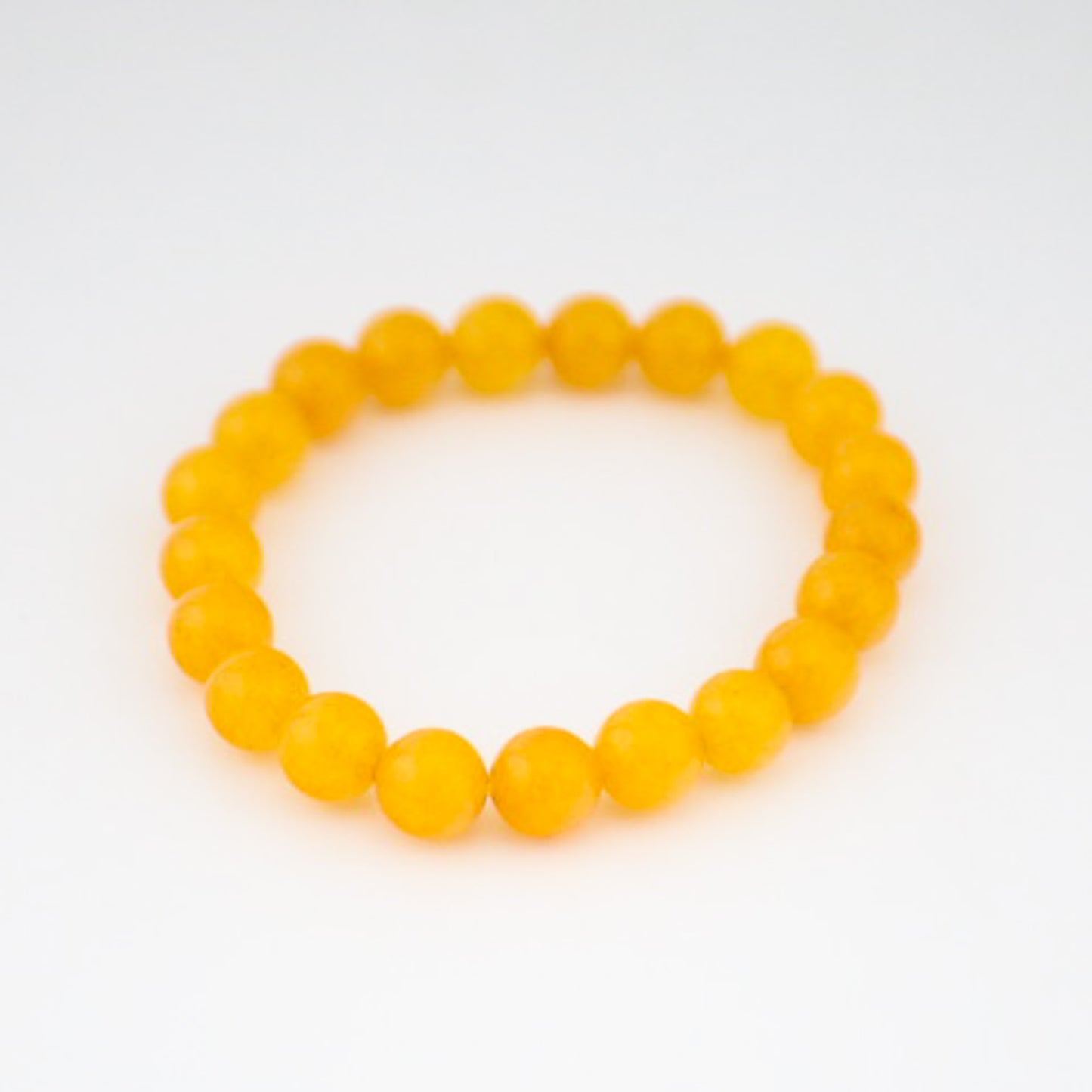 8mm Natural Round Gemstone Bracelet