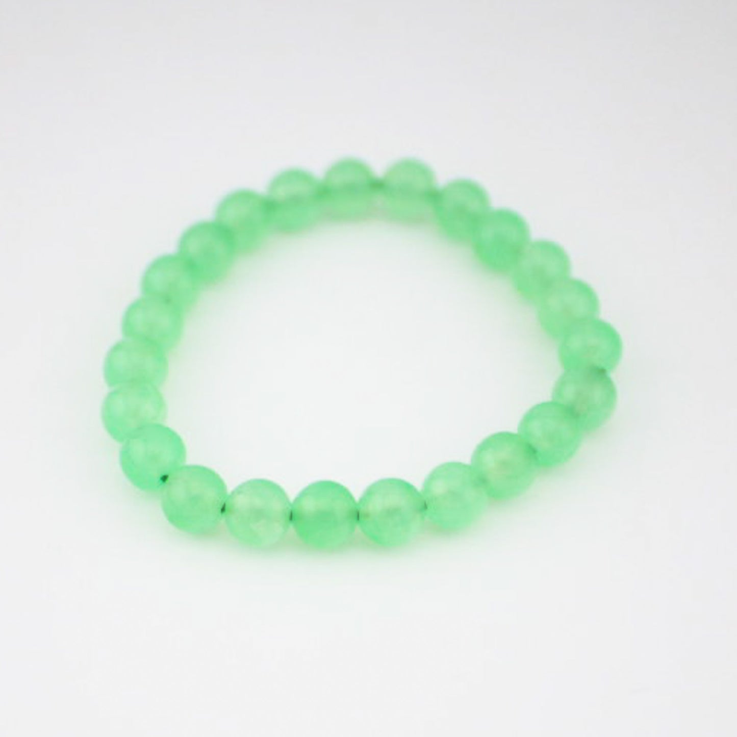 8mm Natural Round Gemstone Bracelet