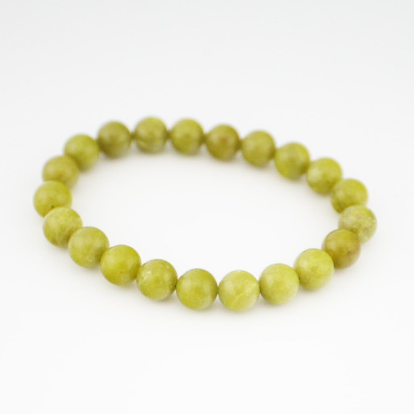 8mm Natural Round Gemstone Bracelet