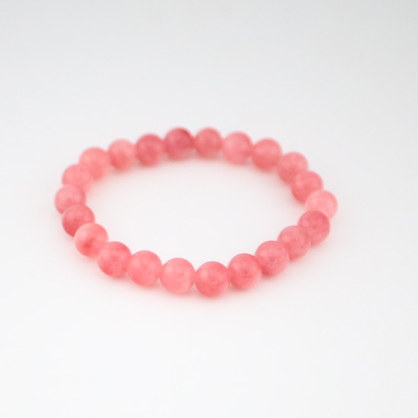 8mm Natural Round Gemstone Bracelet