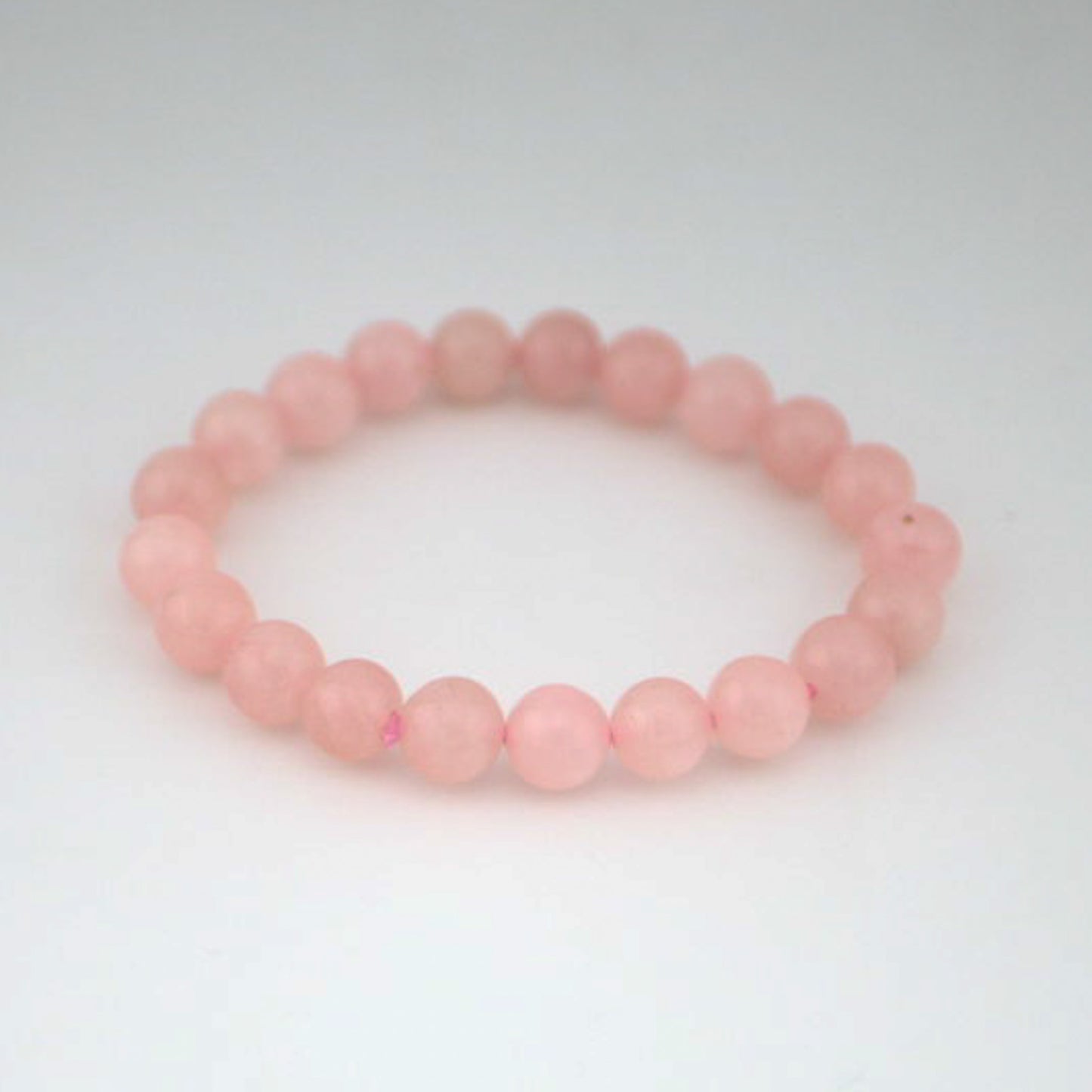 8mm Natural Round Gemstone Bracelet