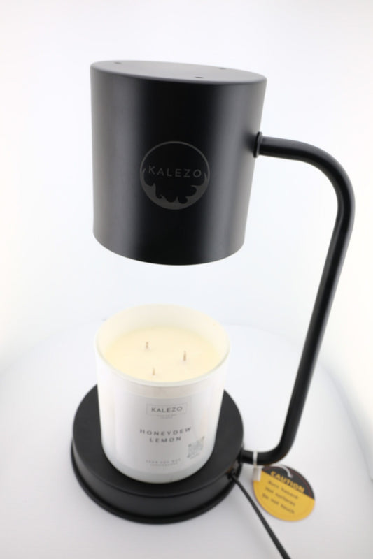 Black Dimming Bedside Candle Warmer Lamp with included Bulb