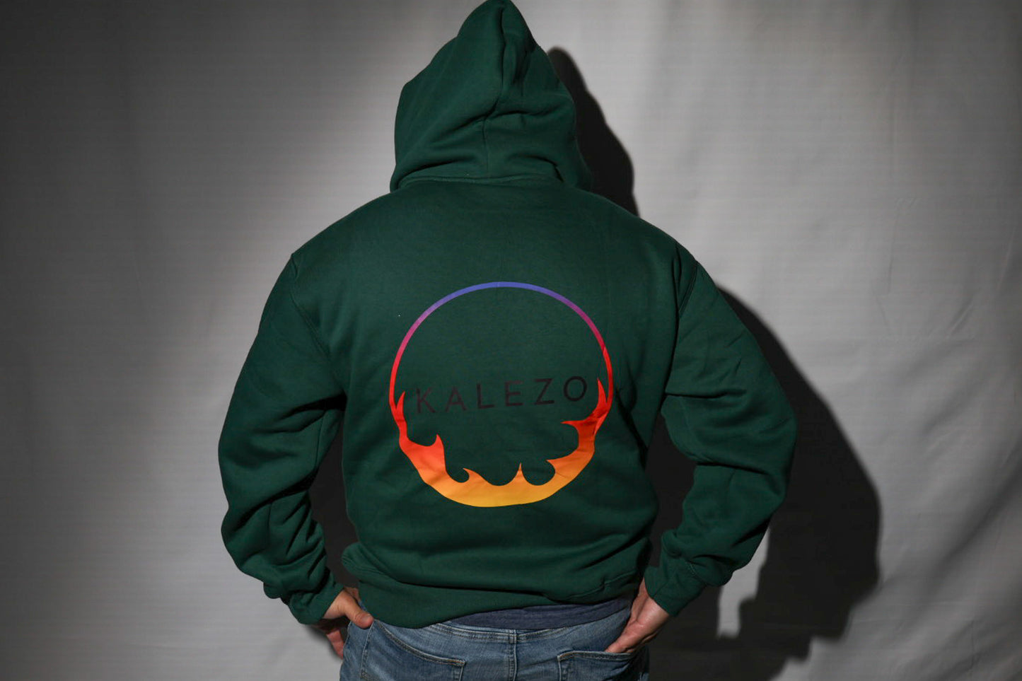 Green Oversized Pullover Hoodie