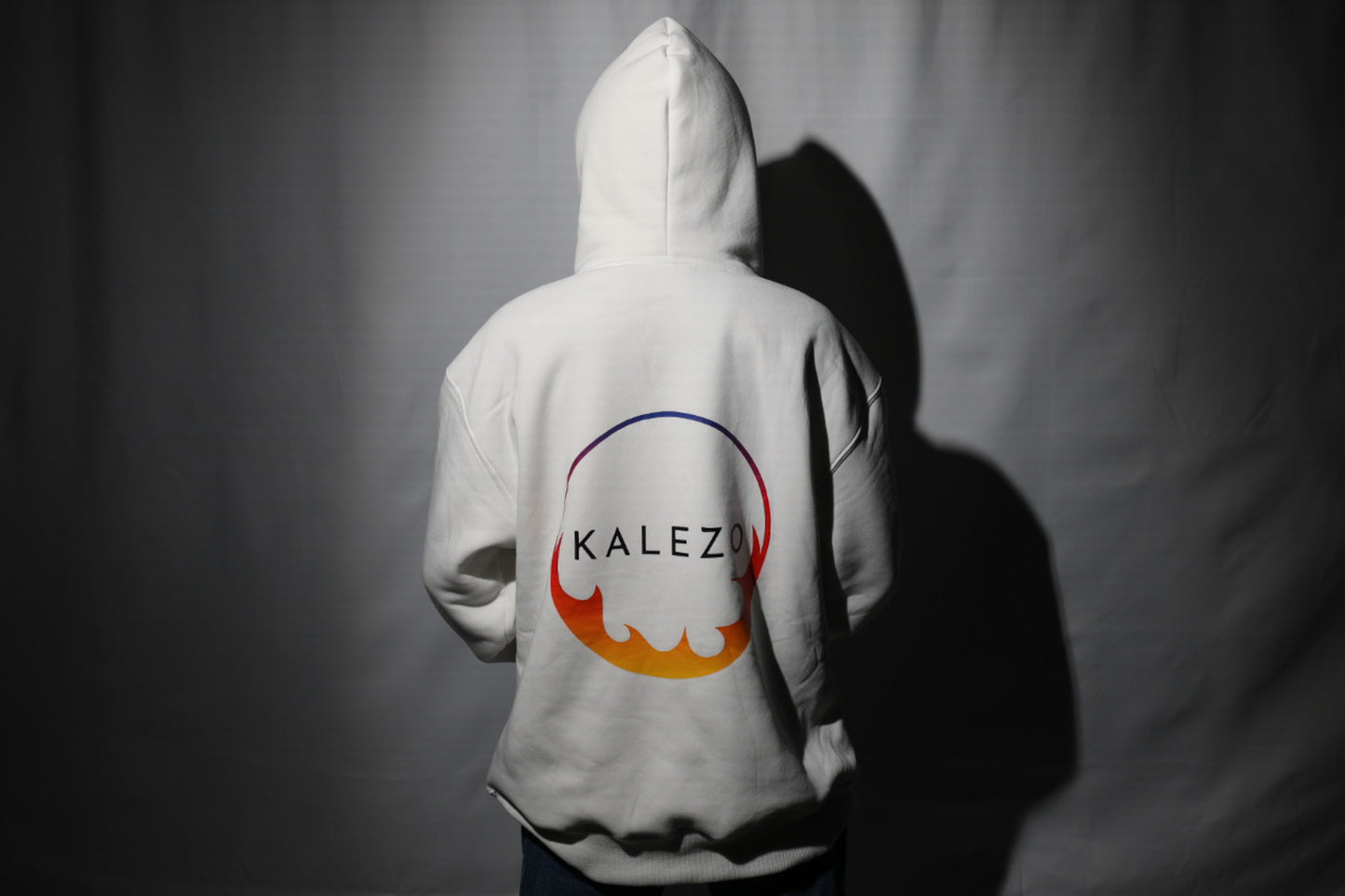 White Oversized Pullover Hoodie