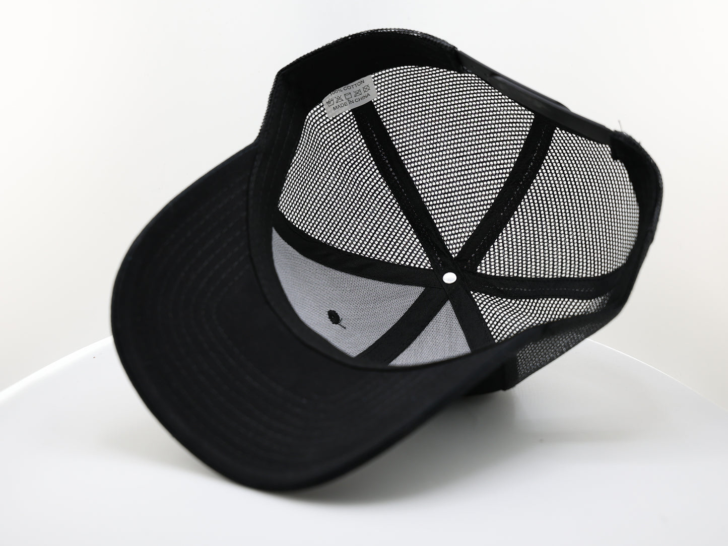 Black Trucker Hat