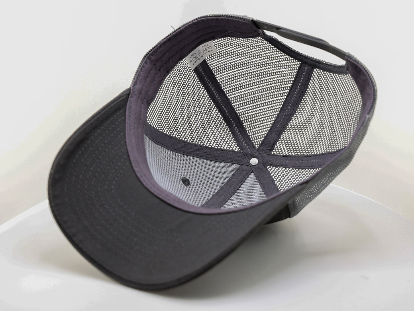 Grey Trucker Hat