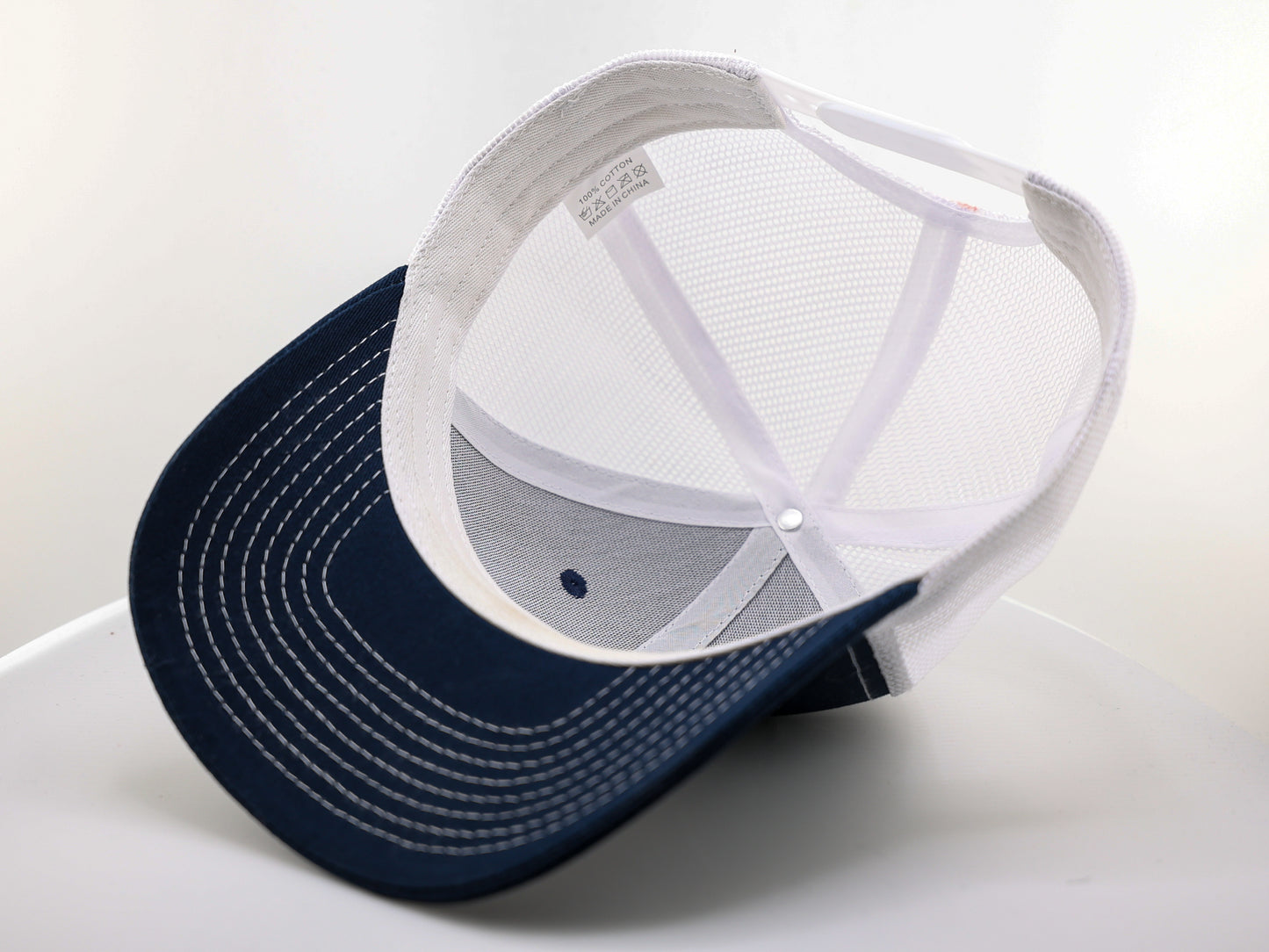 Navy Trucker Hat